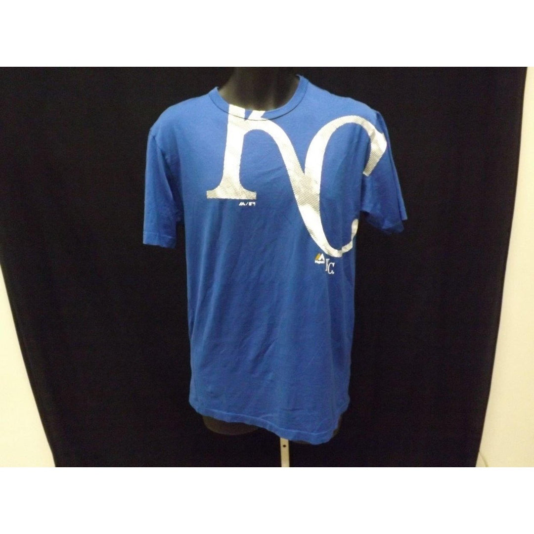 Kansas City Royals Mens Size S Small Blue Majestic Shirt MSRP 35 Image 2