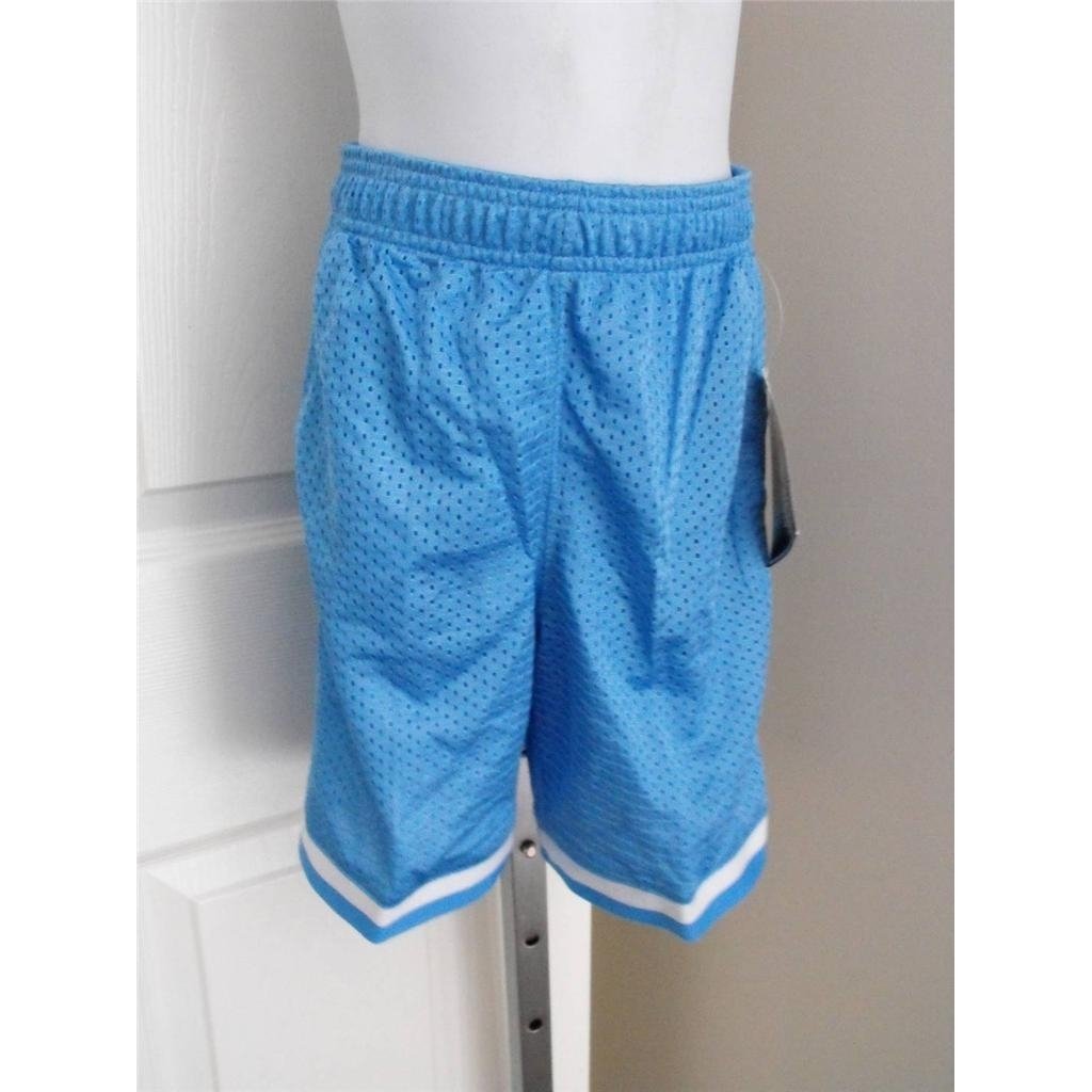 Light Blue Mesh Collegiate Youth Medium (10/12) Shorts by Genuine 59XL Image 1