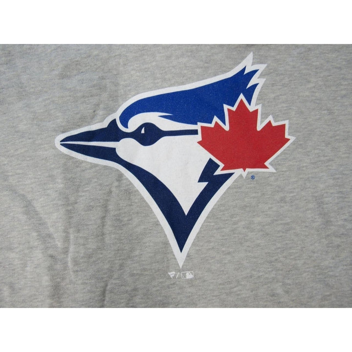 Toronto Blue Jays Mens Size 2XL Gray Hoodie Image 3