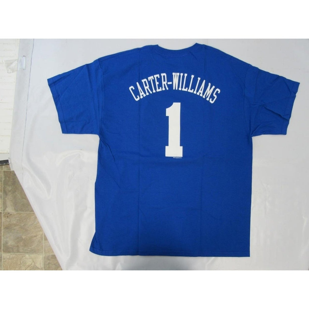 Michael Carter-Williams 1 Philadelphia 76ers Mens Size XL XLarge Blue Shirt Image 2