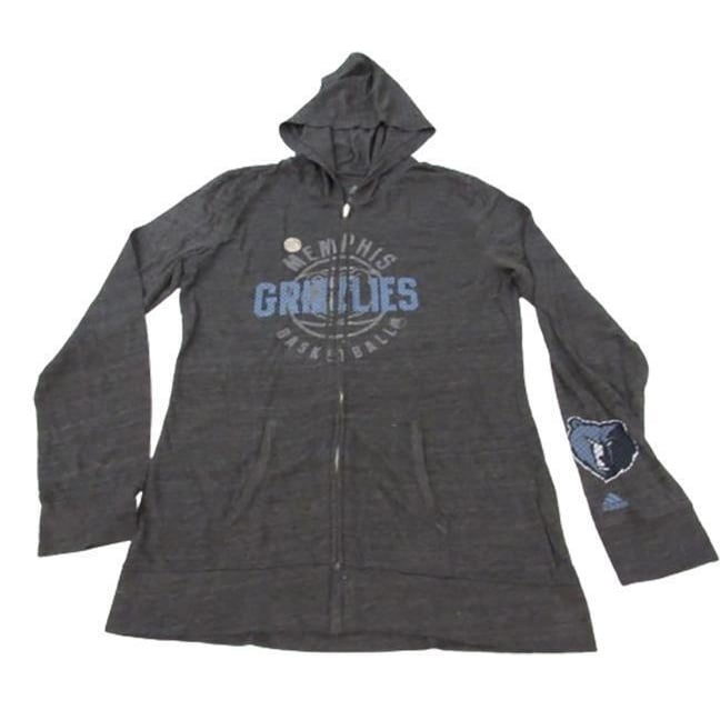 Memphis Grizzlies Womens Size XL XLarge Adidas Full Zip Jacket Hoodie Image 1