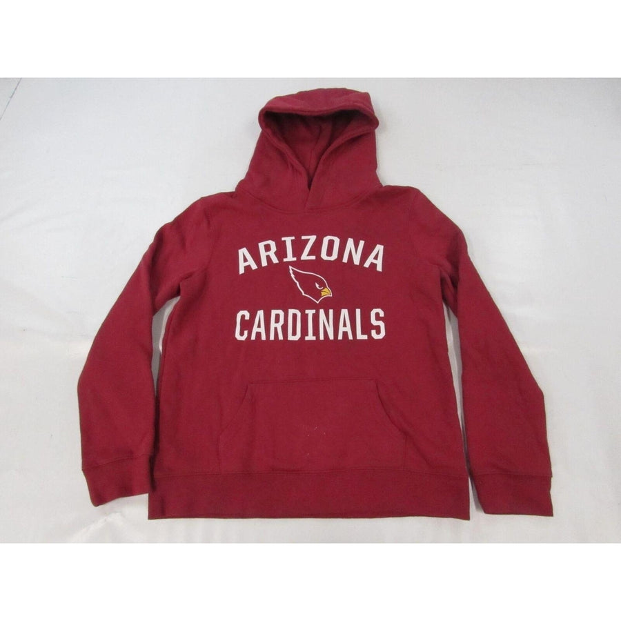 Arizona Cardinals Youth Size L Large Maroon Hoodie Image 1