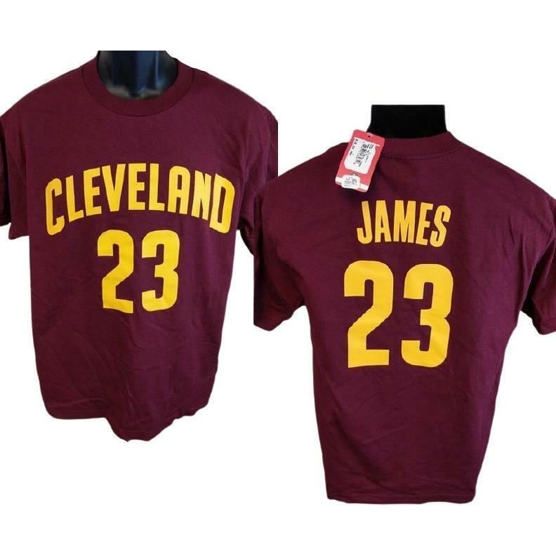 LeBron James 23 Cleveland Cavaliers Mens Size L Large NBA Shirt Image 1