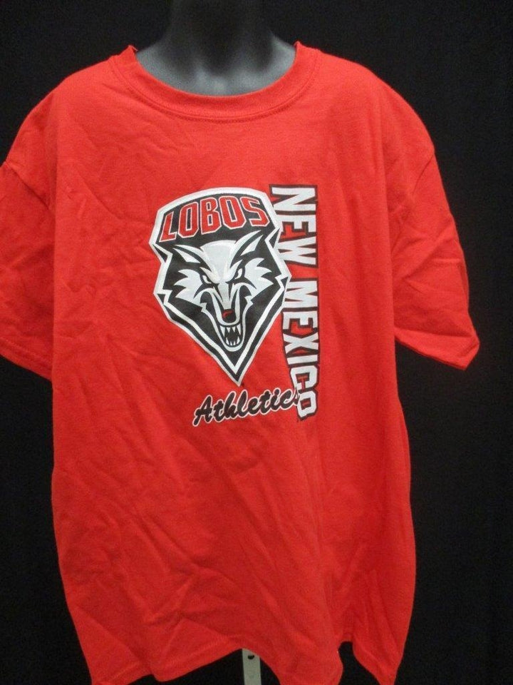 Mexico Lobos Youth Size M Medium Red Shirt Image 1