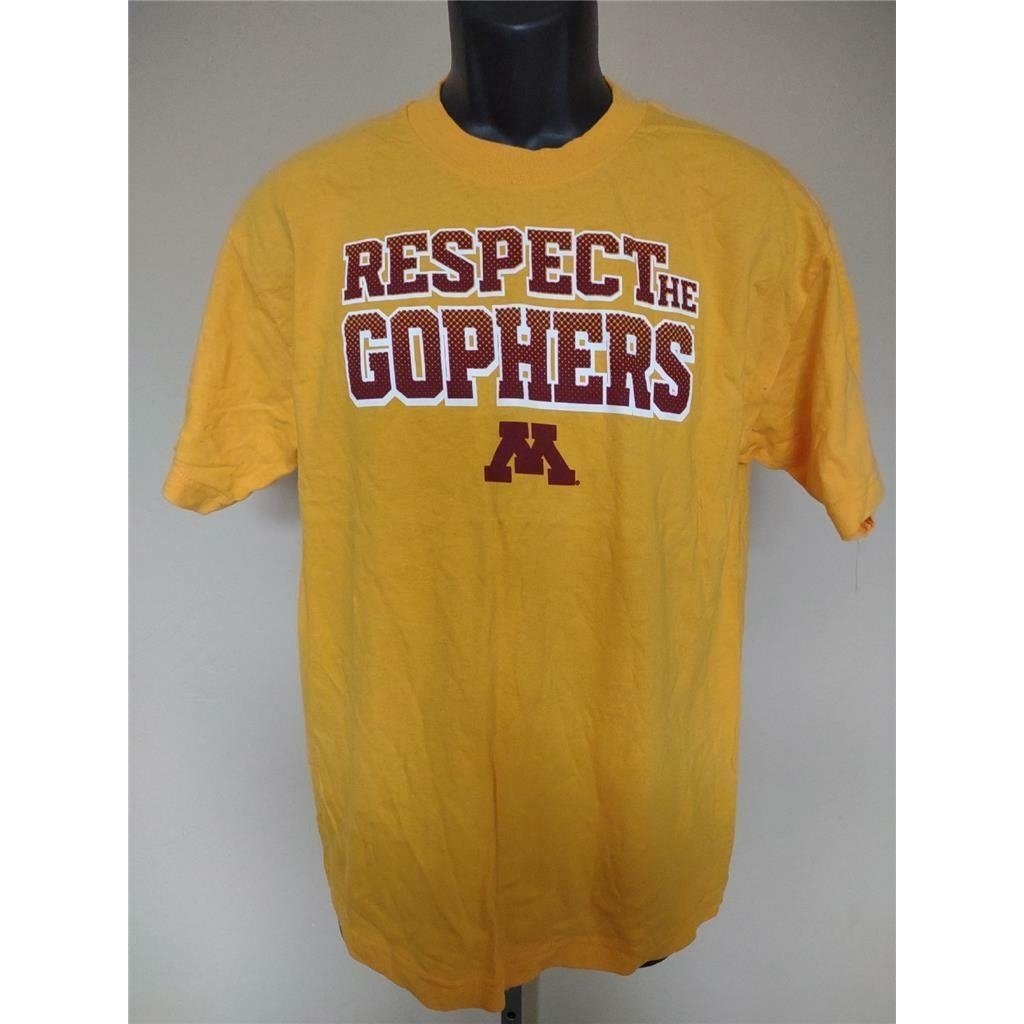 Minnesota Golden Gophers Youth Size XL 18/20 Yellow Shirt Image 1