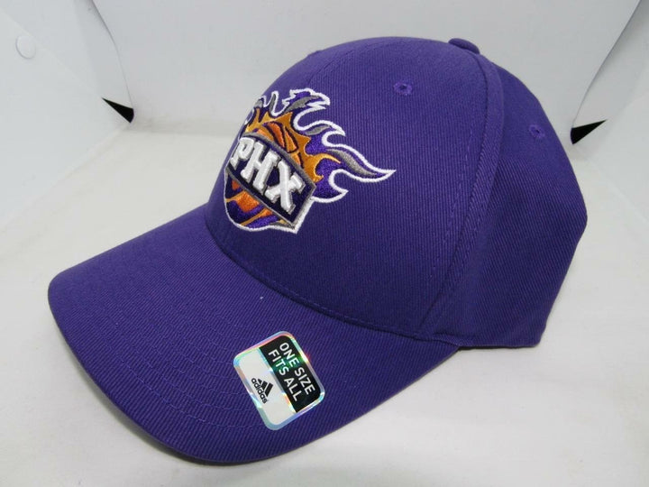 Phoenix Suns Mens Size OSFA Purple Adidas Flexfit Hat 22 Image 1