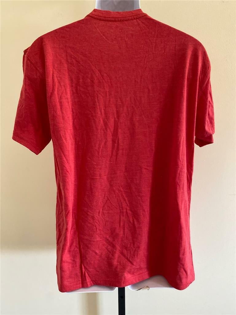 Wisconsin Badgers Mens SIze L Large Red Shirt Image 4