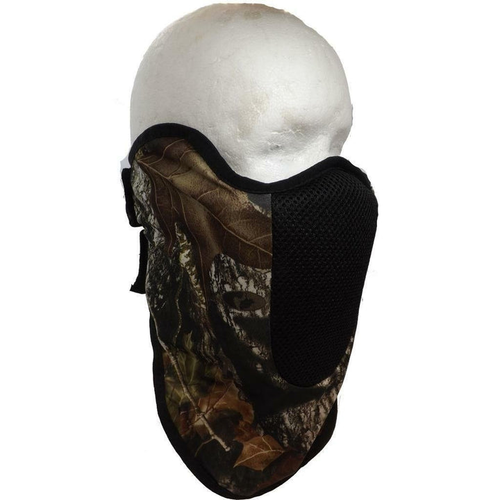 Mossy Oak Hunting Exchanger Warm Air System Half-Mask Adult Mens OSFA Image 1