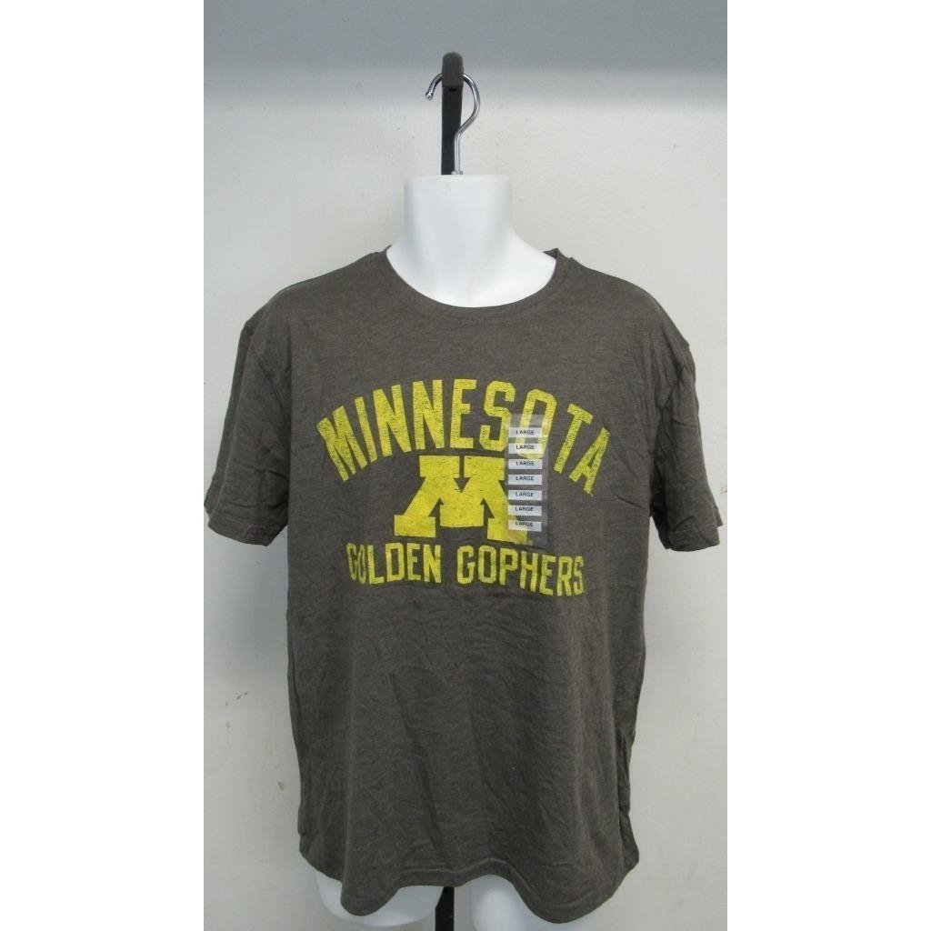 Minnesota Golden Gophers Mens Sizes L Large Gray Shirt 24 Image 1