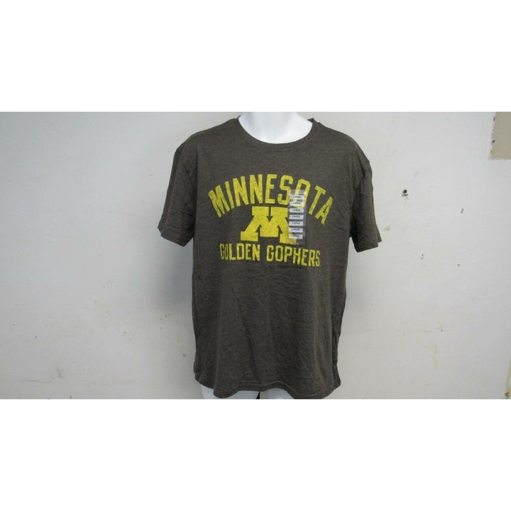 Minnesota Golden Gophers Mens Sizes L Large Gray Shirt 24 Image 3