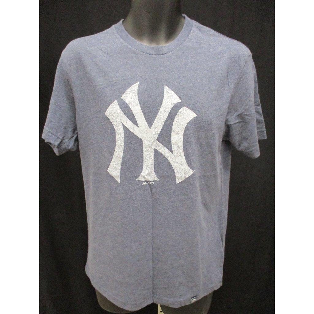 York Yankees Mens Size S Small Majestic Gray Shirt MSRP 30 Image 1