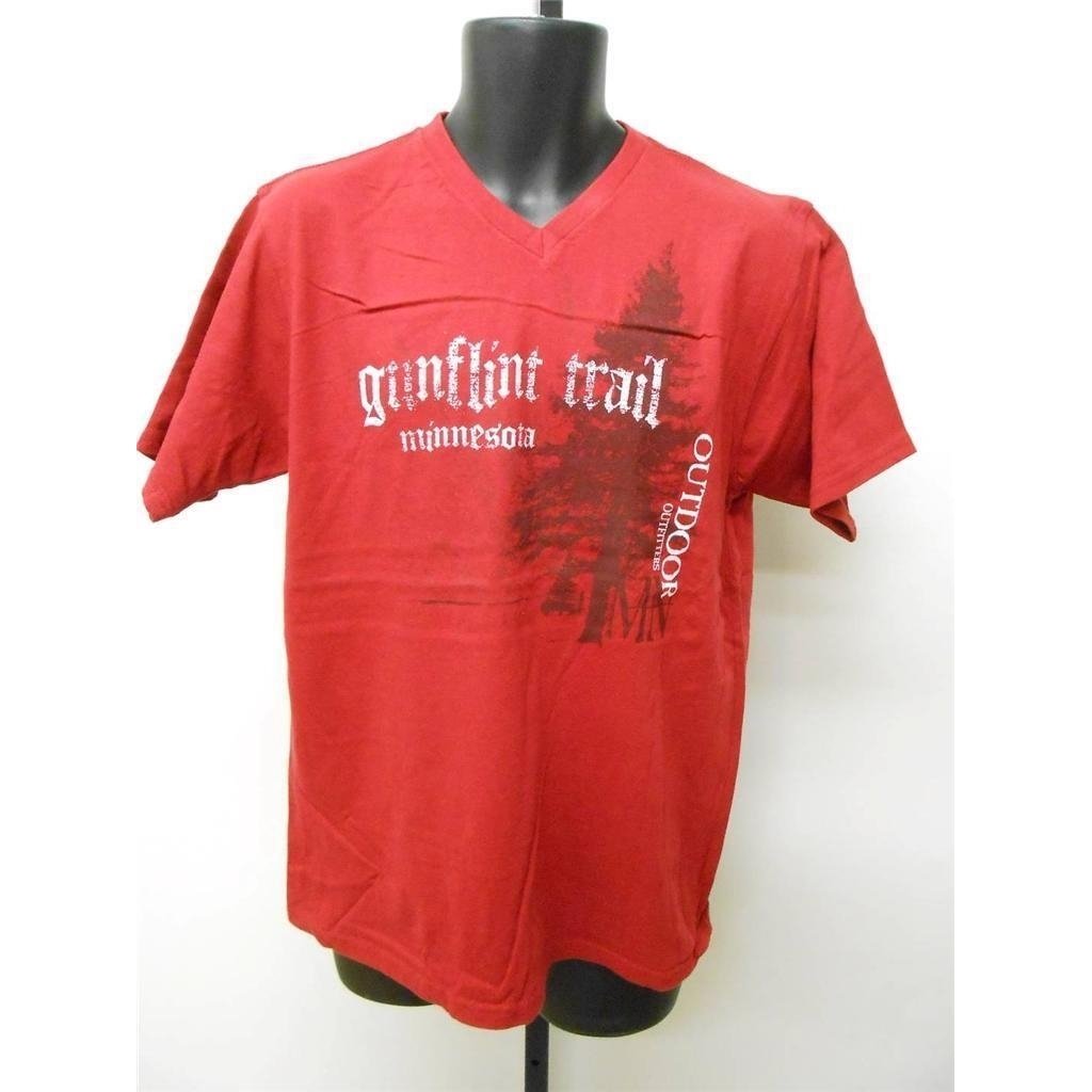 GUNFLINT TRAIL MINNESOTA Mens ADULT MEDIUM (M) T-Shirt by J. America 54SY Image 1