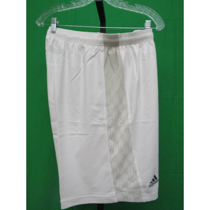 Adidas Mens Size L Large White Gym Workout Shorts 50 Image 4