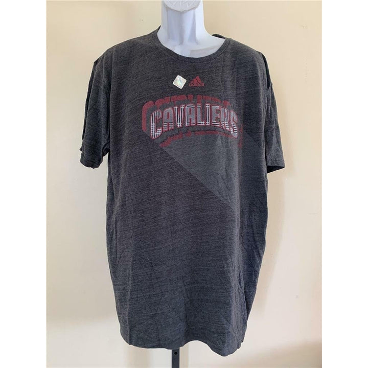 Cleveland Cavs Mens Size 2XL Gray Adidas Shirt Image 1