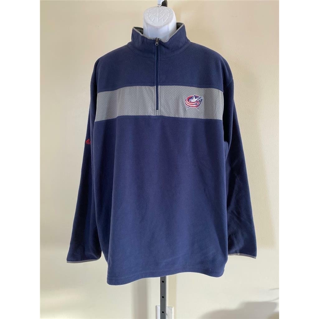 Columbus Blue Jackets Mens Size 2XL Blue Sweater Image 1