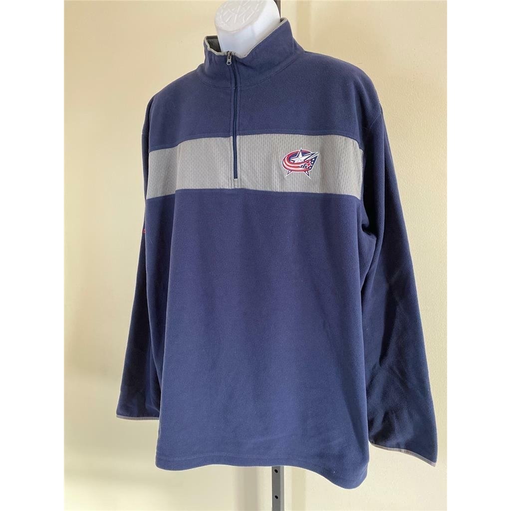 Columbus Blue Jackets Mens Size 2XL Blue Sweater Image 2