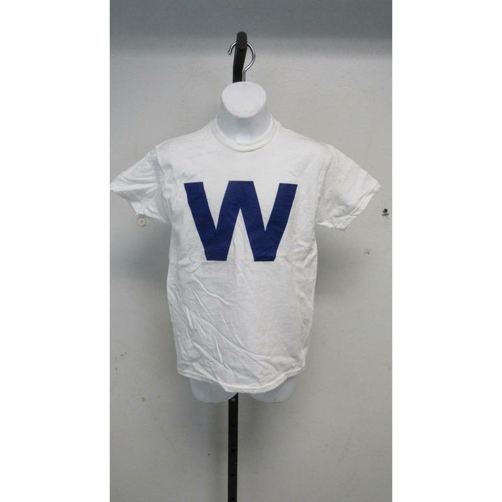 Washington Senators Boys Size M Medium White Shirt Image 1