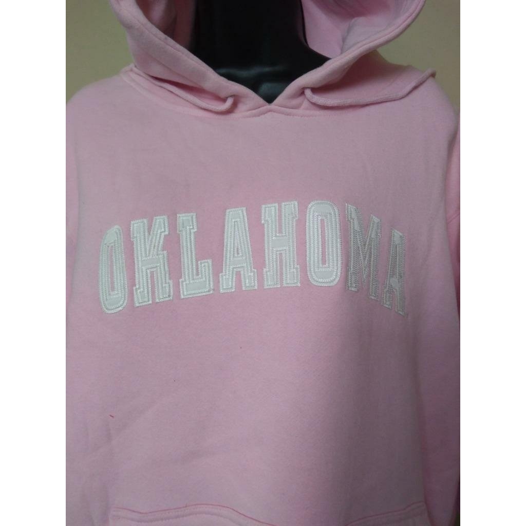 -Minor Flaw Oklahoma Sooners Mens Size M Medium Pink Hoodie Image 2