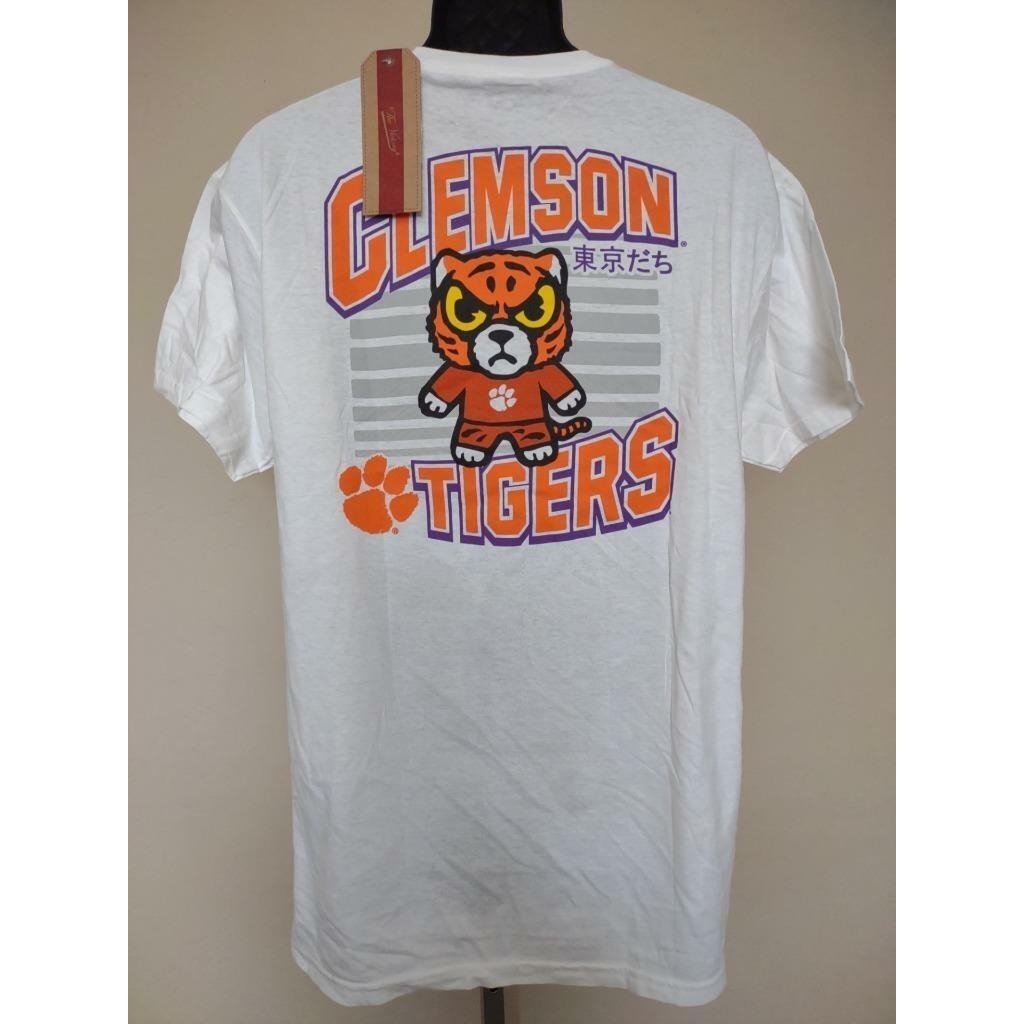 Clemson Tigers Mens Size L Large White Shirt Image 3