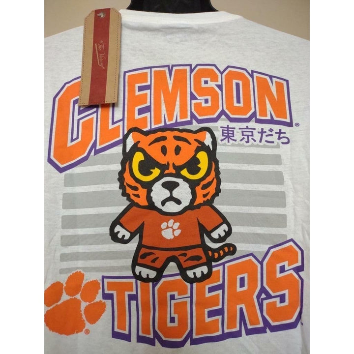 Clemson Tigers Mens Size L Large White Shirt Image 4