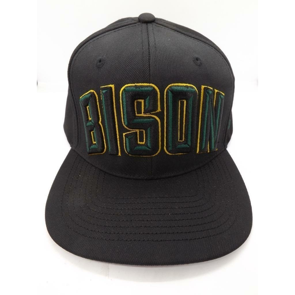 North Dakota State University Bison Mens Flatbrim Adjustable OSFA Hat Image 1