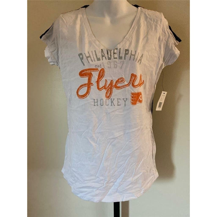 Philadelphia Flyers Womens Size XL White Shirt Image 1