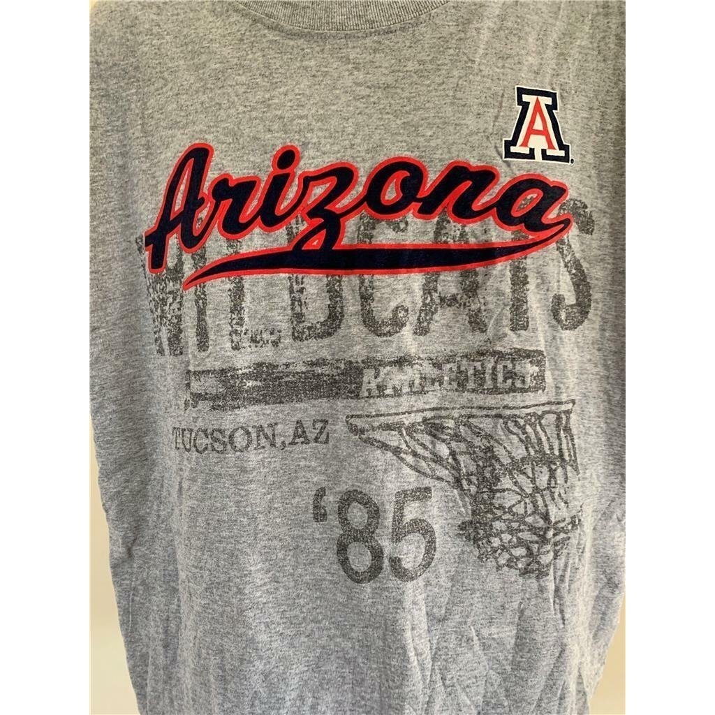 Arizona Wildcats Mens Size L Large Gray Shirt Image 2