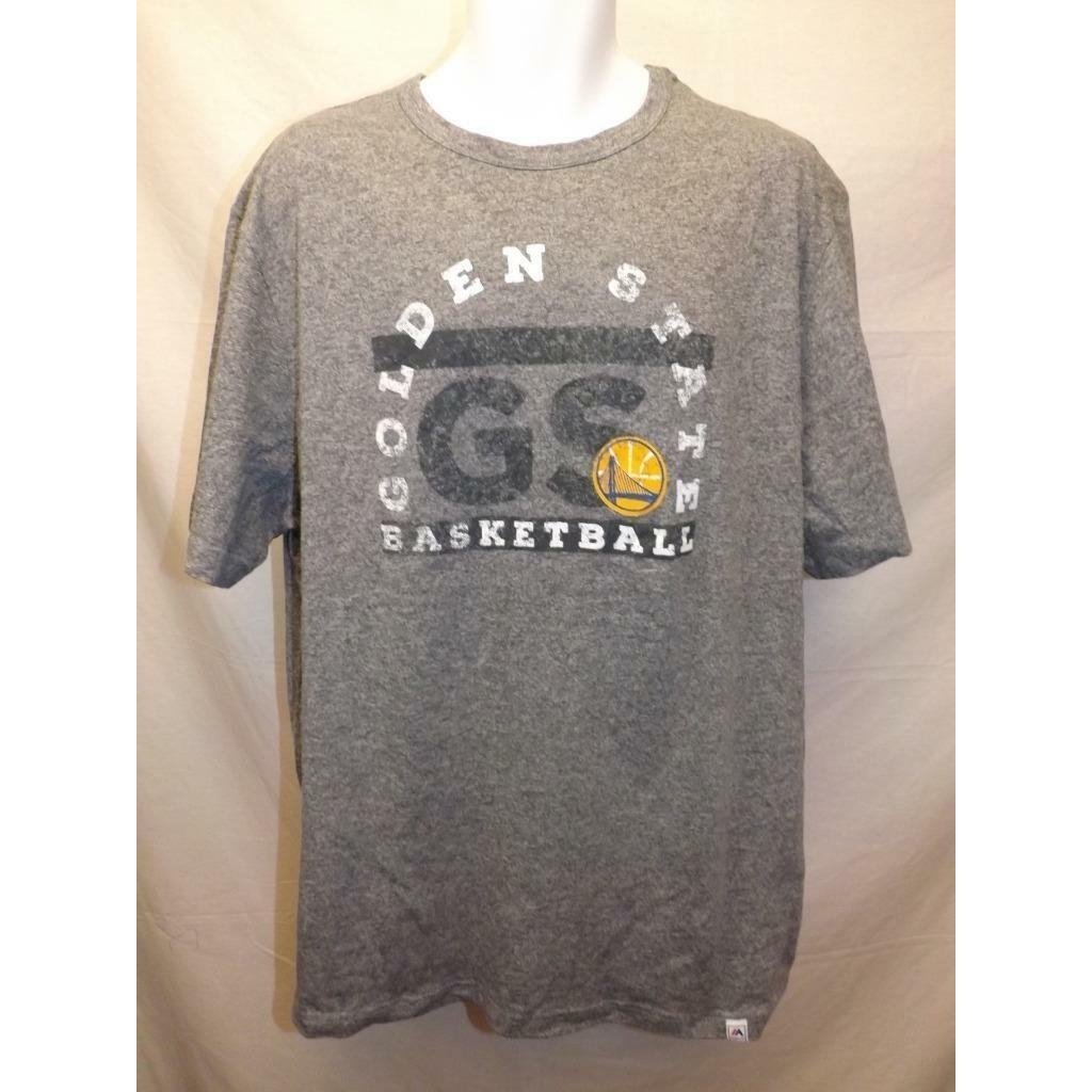 Golden State Warriors Mens Size 2XL Gray Shirt Image 1