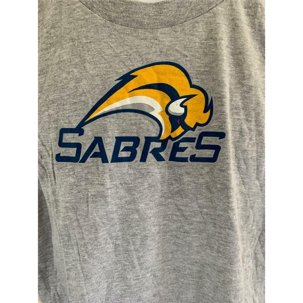 Buffalo Sabres Mens Size L Large Gray G-III Shirt Image 2