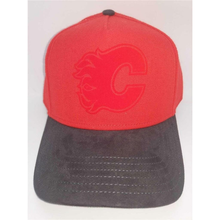 Calgary Flames Mens Size OSFA Snapback Hat Image 1