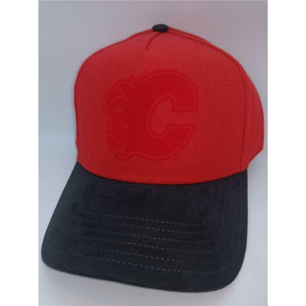 Calgary Flames Mens Size OSFA Snapback Hat Image 2