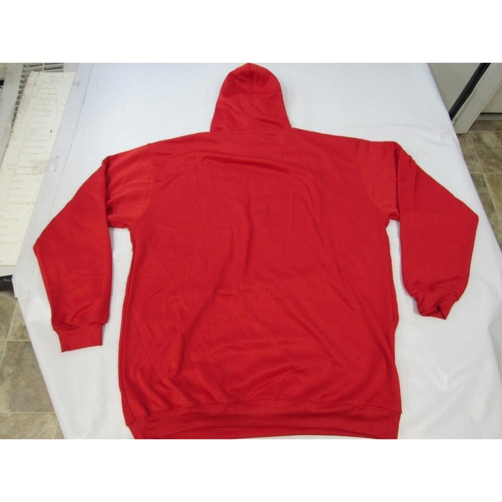 Washington Nationals Mens Size 3XL-Tall Majestic Red Thermabase Hoodie Image 4