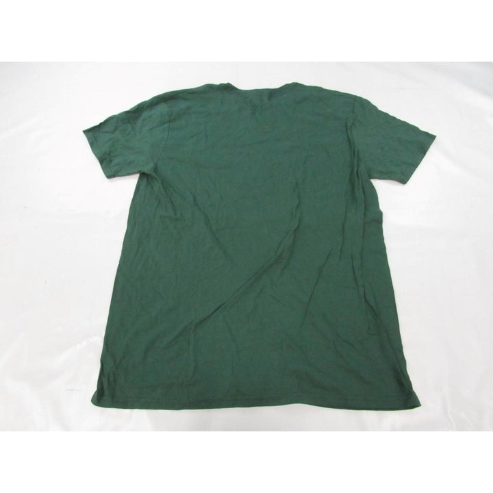 Minnesota Wild Hockey Mens Size L Large Green Shirt Image 2