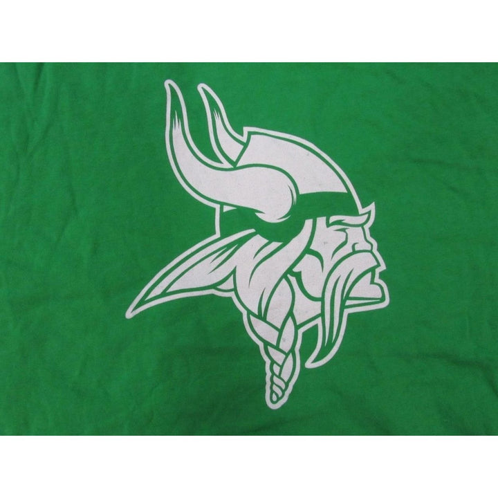 Minnesota Vikings Mens Size 4XLB 4XLarge-Big Green Shirt Image 3