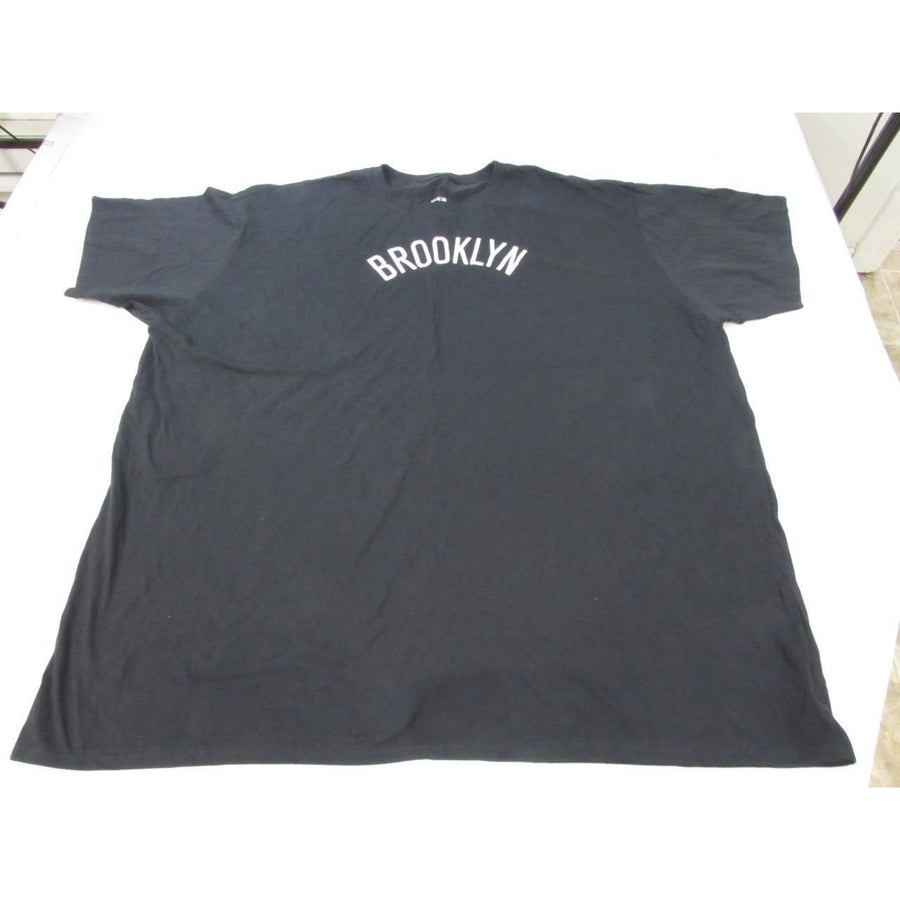 Brooklyn Nets Mens Size 6XLB 6XLarge-Big Black Shirt Image 1