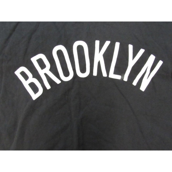 Brooklyn Nets Mens Size 6XLB 6XLarge-Big Black Shirt Image 3