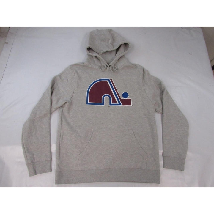 Colorado Avalanche Mens Size L Large Gray Hoodie Image 1