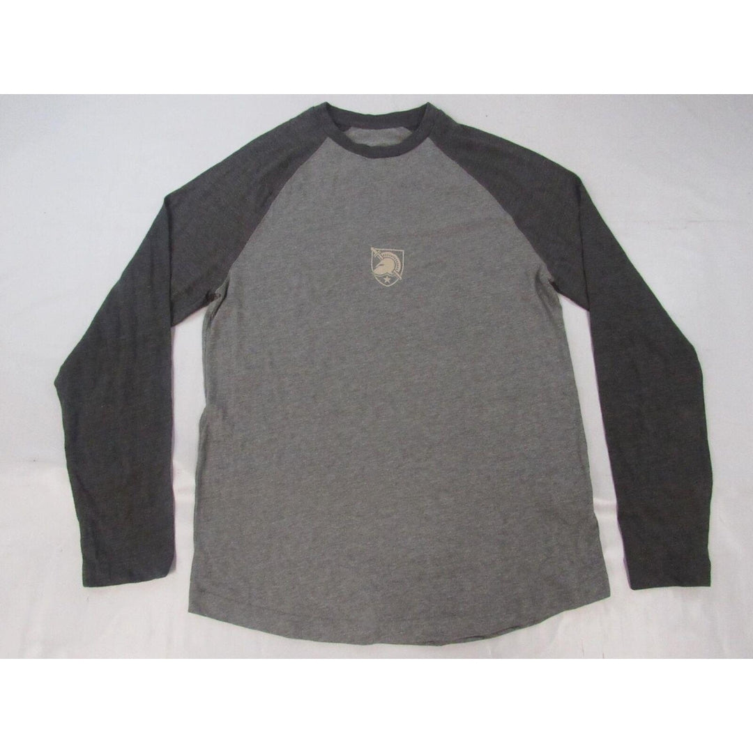 U.S. Military Academy Black Knights Mens Size M Gray Long Sleeve Shirt Image 1