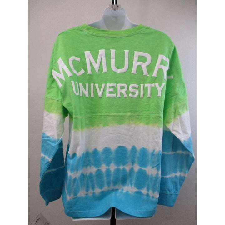 McMurry University War Hawks Womens Size XS X-Small Green Long Sleeve Shirt Image 6