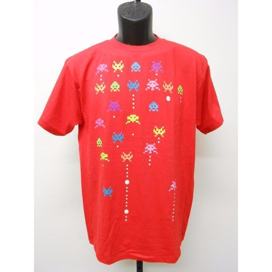 VIDEO GAME ATARI SPACE INVADERS VINTAGE SHIRT YOUTH SIZE 18/20 SHIRT 67OT Image 1