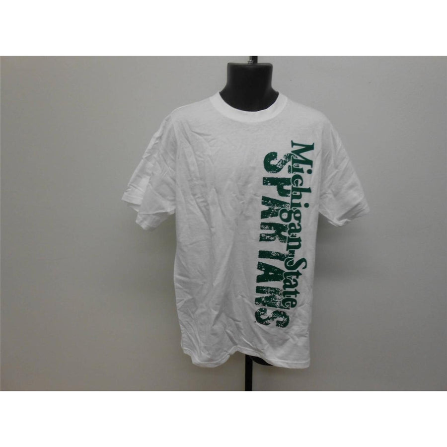 Michigan State Spartans MENS SIZE Large L T-SHIRT by SOFFE 51ZP Image 1