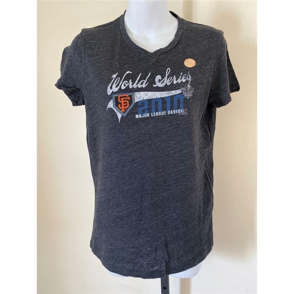 San Francisco Giants Womens Size M Medium Black Touch by Alyssa Milano Shirt Image 1