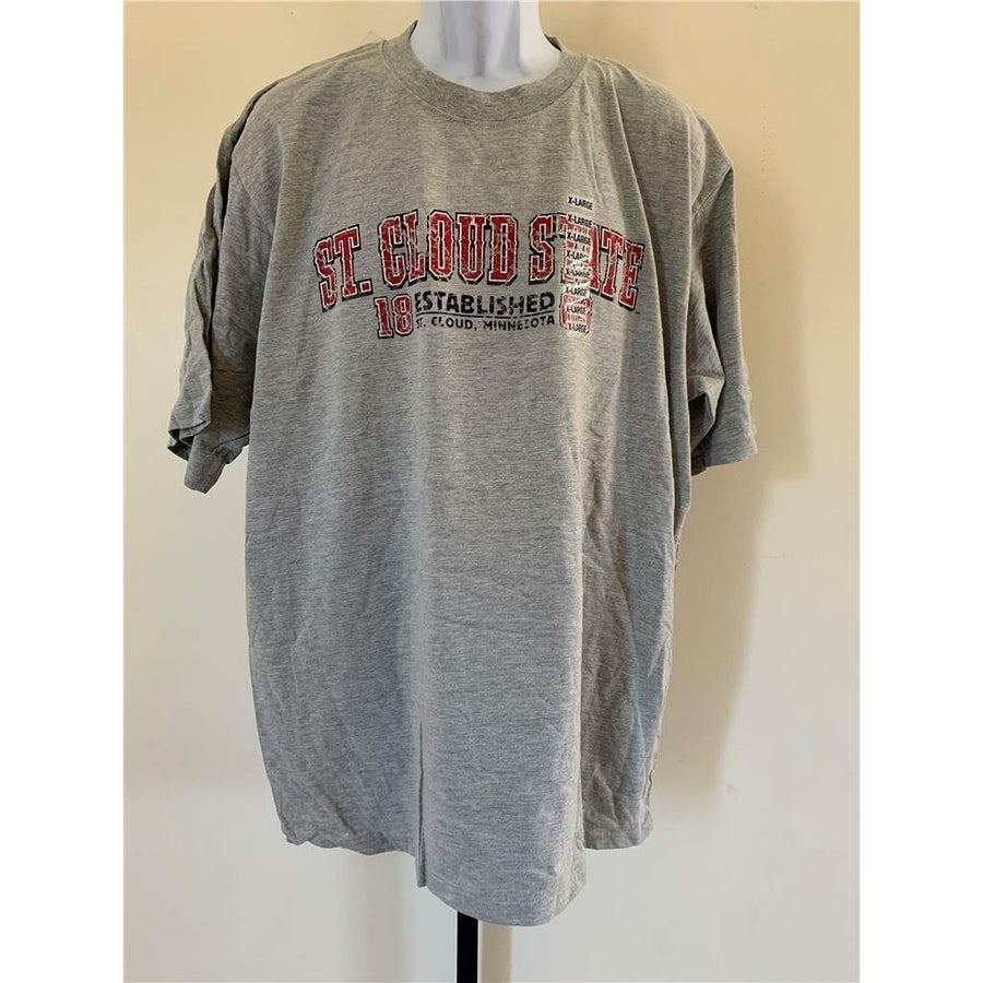 St Cloud State Huskies Mens Size XL Gray Shirt Image 1