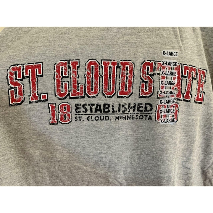 St Cloud State Huskies Mens Size XL Gray Shirt Image 2