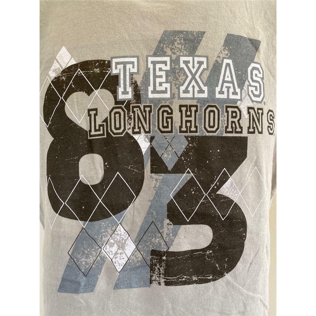 Texas Longhorns Womens Size M Medium Gray Shirt Image 2