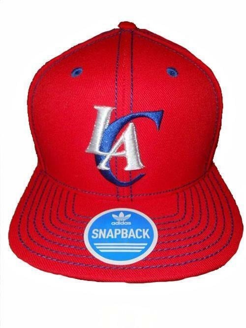 Los Angeles Clippers Mens Adult OSFA Adidas Flat Brim Snapback Cap Hat Image 1