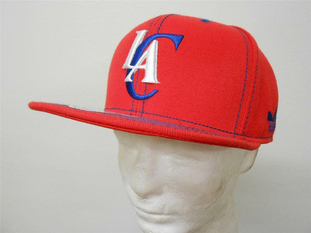 Los Angeles Clippers Mens Adult OSFA Adidas Flat Brim Snapback Cap Hat Image 4