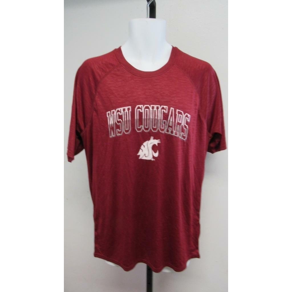 Washington State Cougars Mens Size M Medium Polyester Performance Shirt Image 1