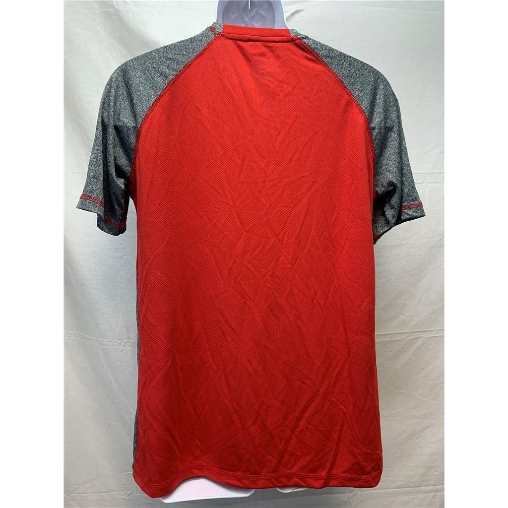 Ohio State Buckeyes Football Mens Size S Small Gray/Red J.America Shirt Image 3