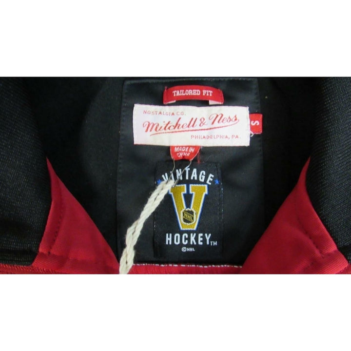 Chicago Blackhawks Mens Size S Small Mitchell and Ness Track Jacket 135 Image 4